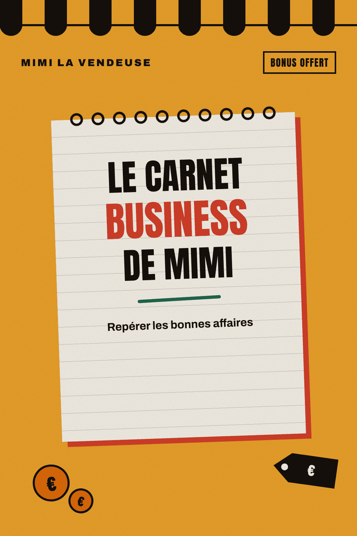 Couverture du Carnet business de Mimi