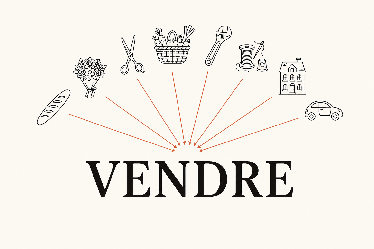 Tous les métiers convergent vers un seul mot : VENDRE. Le métier est secondaire.